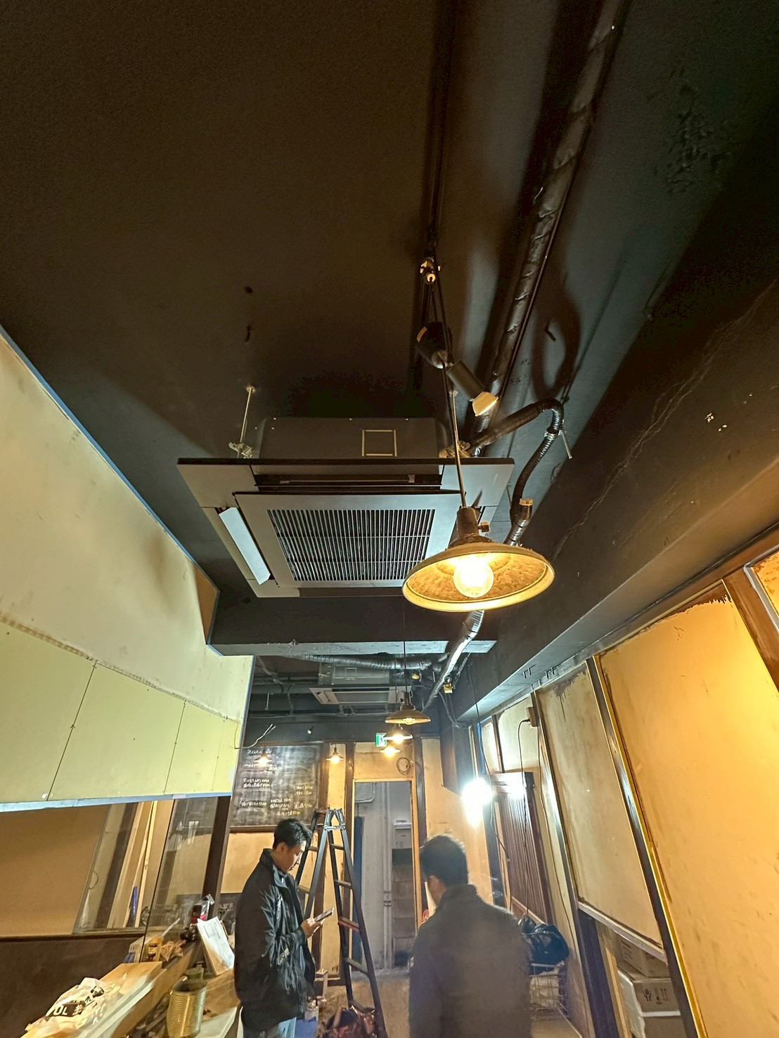 業務用エアコン入替工事